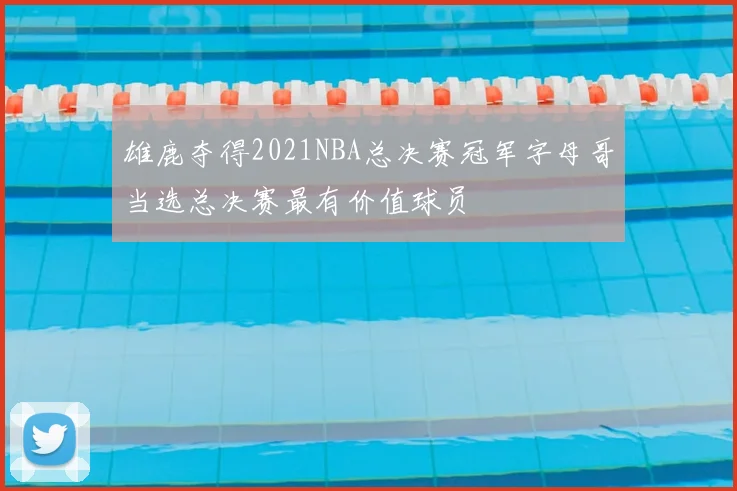 雄鹿夺得2021NBA总决赛冠军字母哥当选总决赛最有价值球员