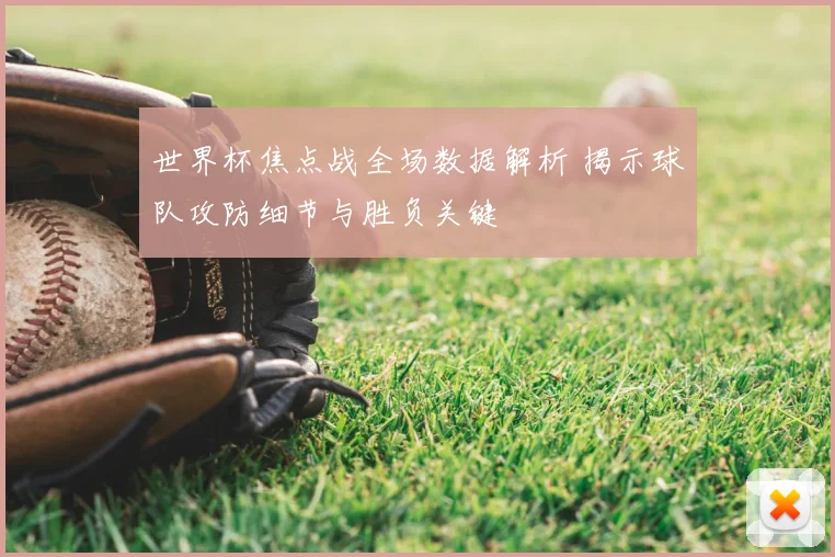 世界杯焦点战全场数据解析 揭示球队攻防细节与胜负关键